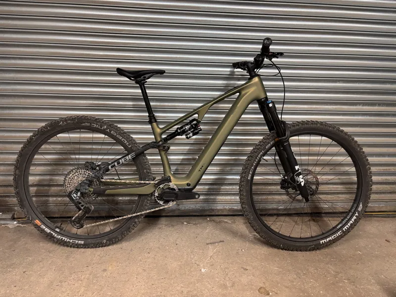Ex Demo Cube Ams Hybrid One44 C:68X TM 400X Medium Electric Bike 2026 Reedgreen/Matrix