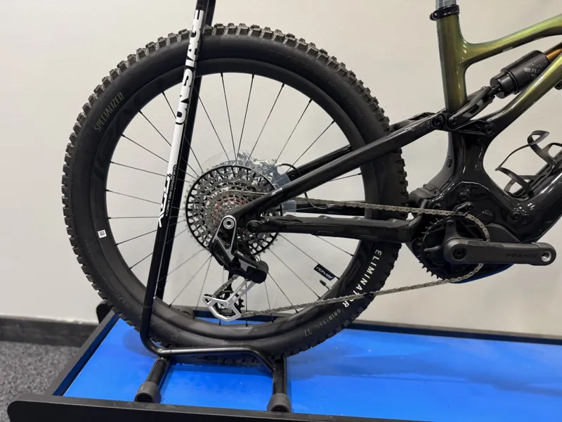 EX DISPLAY Specialized Levo S-Works Carbon S5 Electric Bike 2023 Gloss Gold Pearl/Carbon/Gold Pearl-2