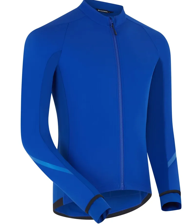 Madison DTE Isoler Thermal Long Sleeve Road Jacket Ultramarine Blue-1
