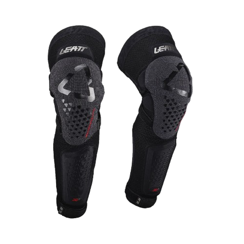 Leatt 3DF Evo EXT 5.0 Knee Guard Black-1