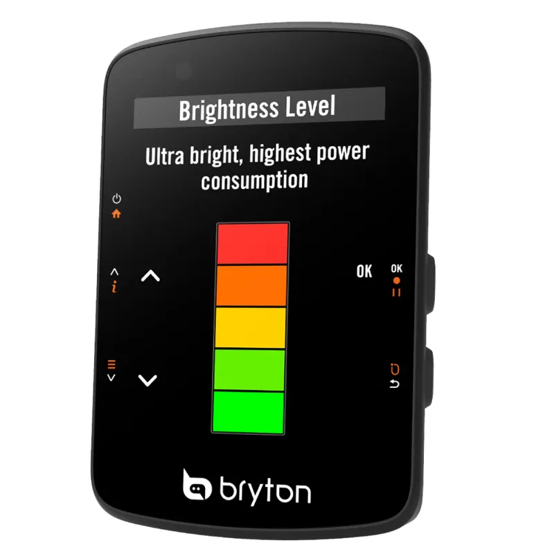 Bryton Rider S550 E Computer: BLACK size-2