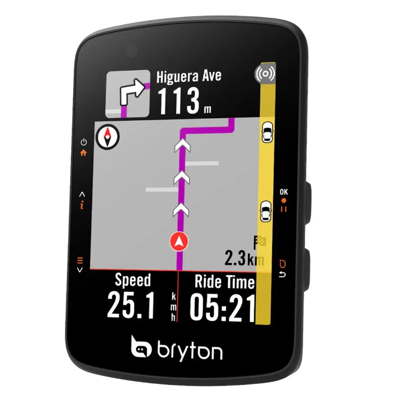 Bryton Rider S550 E Computer: BLACK size-3
