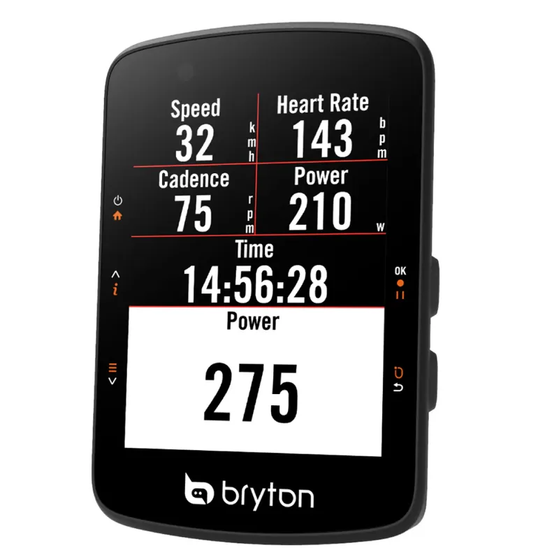 Bryton Rider S550 E Computer: BLACK size-4