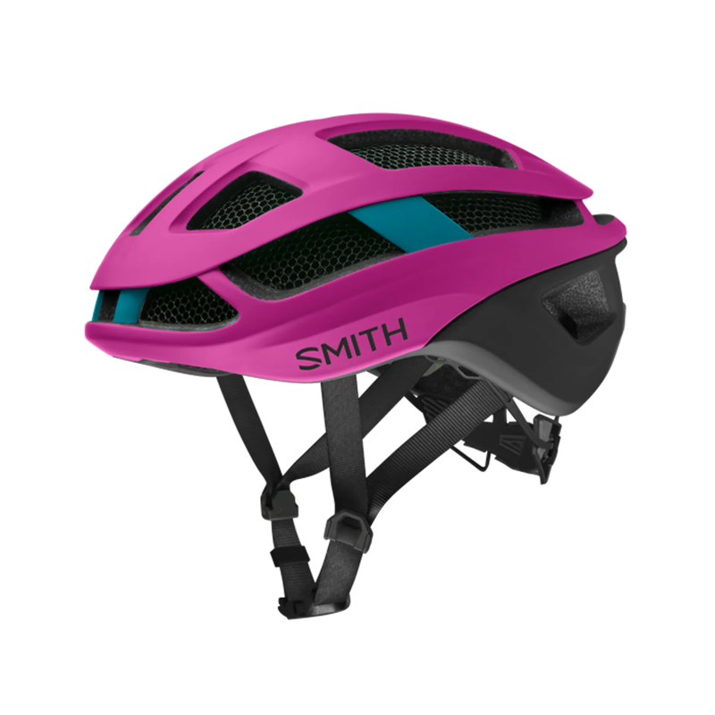 Smith Trace MIPS Road Helmet Matt Hibiscus/ Black/ Teal