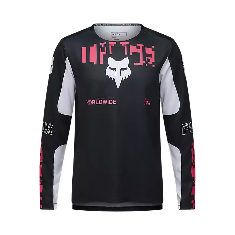 Fox Youth Ranger Digi Image Long Sleeve Jersey Black
