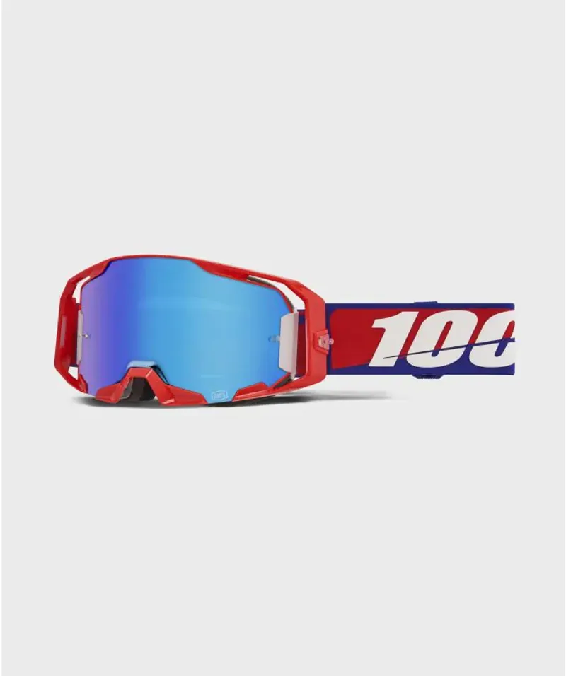 100 Percent Armatic Goggle Best/Mirror Blue Lens