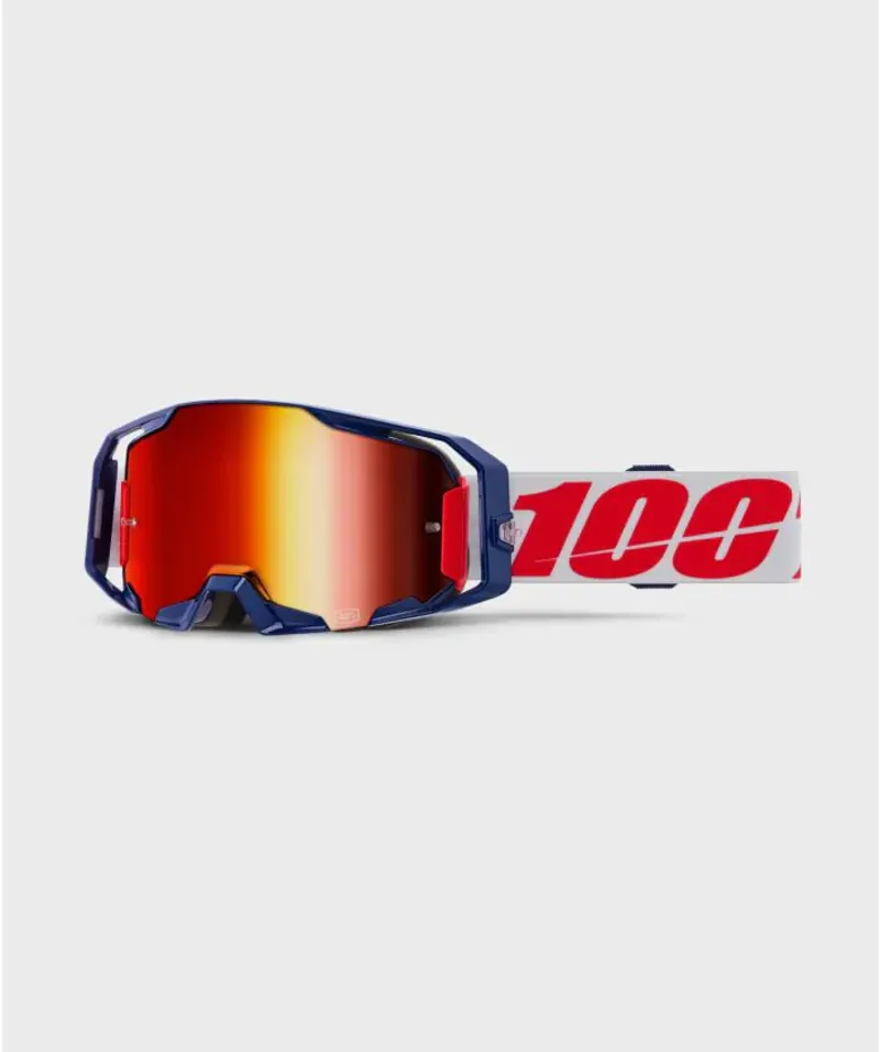 100 ARmatic MTB Goggles / Mirror Red Lens Mach Z