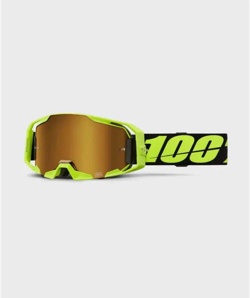 100 ARmatic Goggles / Mirror True Gold Lens Yellow