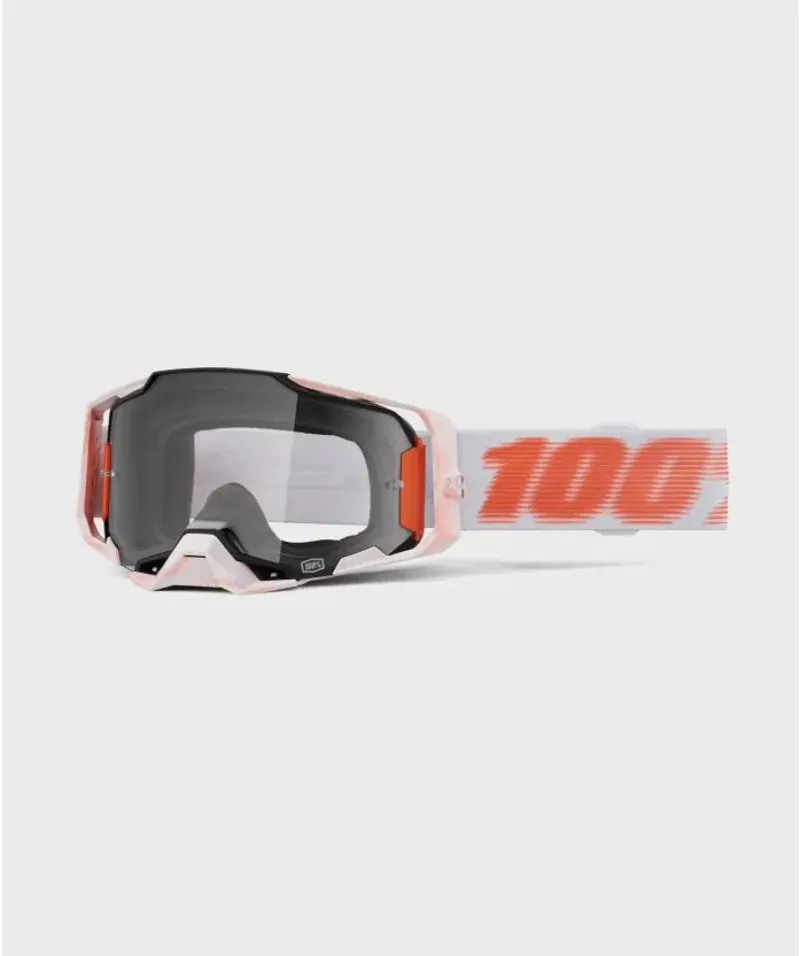 100 Percent Armega MTB Goggles / Clear Lens Tubular