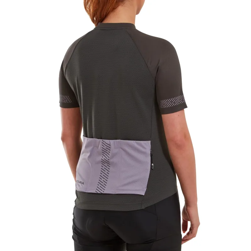 Altura Endurance Women's Short Sleeve Cycling Jersey Carbon-1