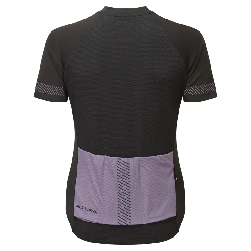 Altura Endurance Women's Short Sleeve Cycling Jersey Carbon-3