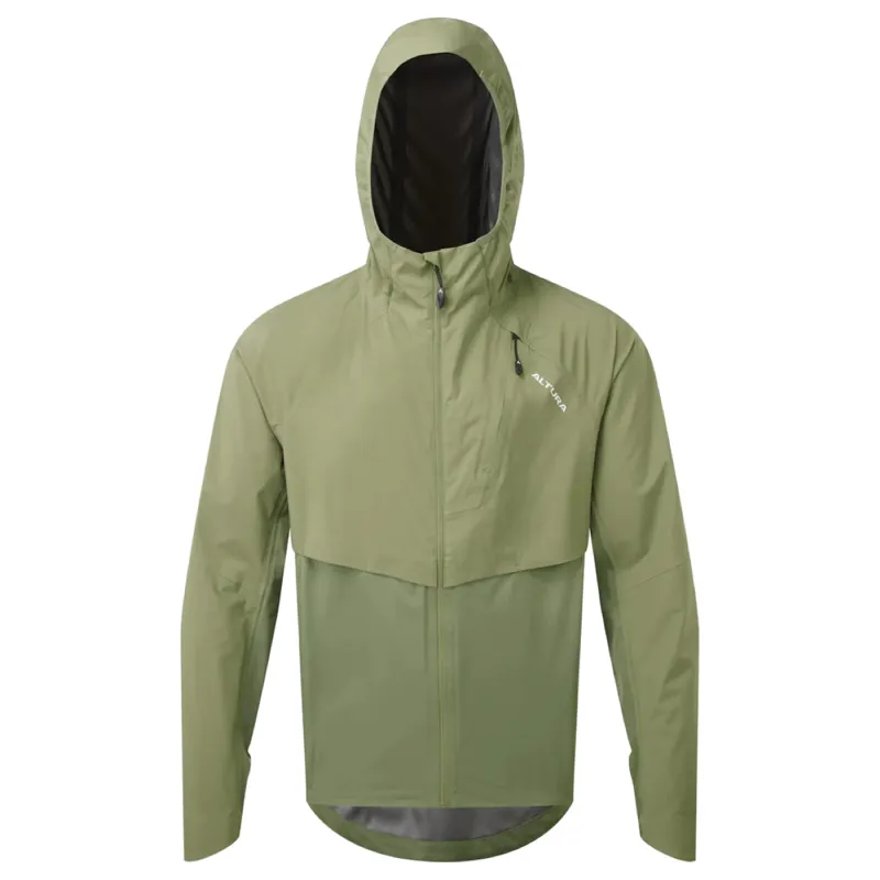 Altura Esker Waterproof Packable Jacket Olive-1