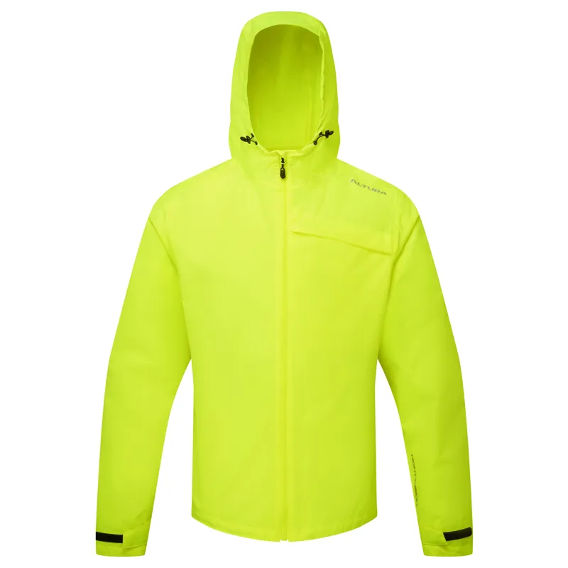 Altura Nevis Nightvision Waterproof Road Jacket Yellow