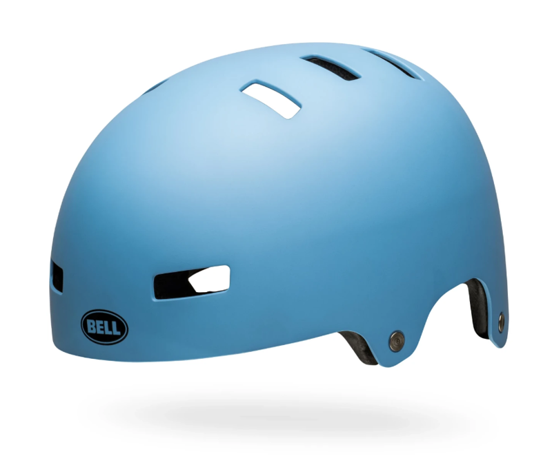 Bell Local Solid BMX Helmet Matte Blue-2