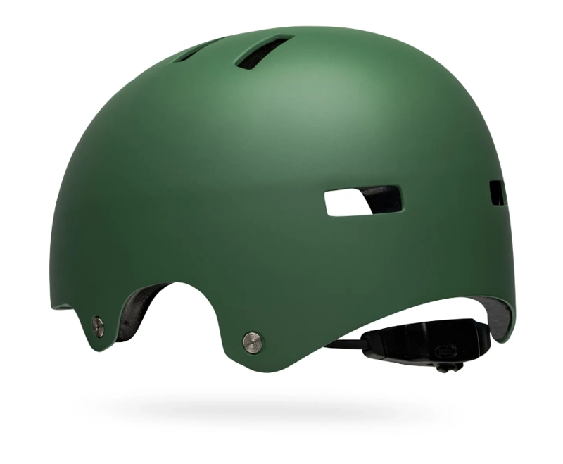 Bell Local Solid BMX Helmet Dark Green