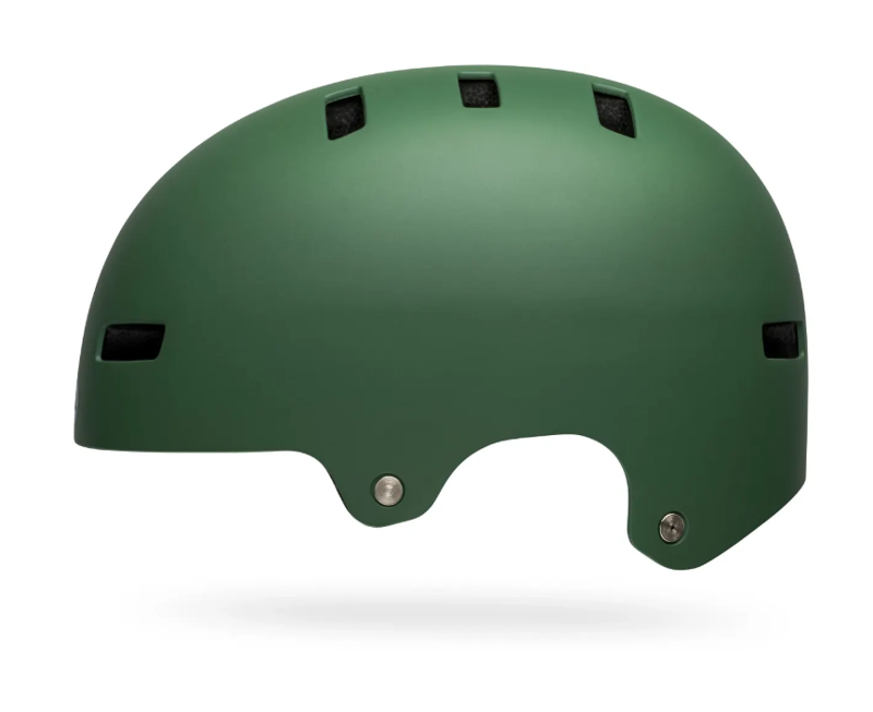 Bell Local Solid BMX Helmet Dark Green-1