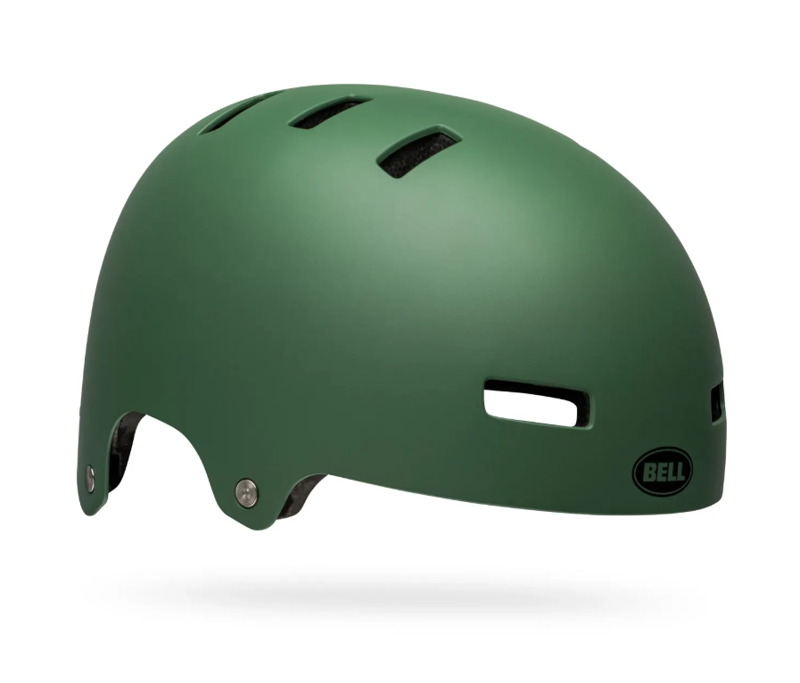 Bell Local Solid BMX Helmet Dark Green-4