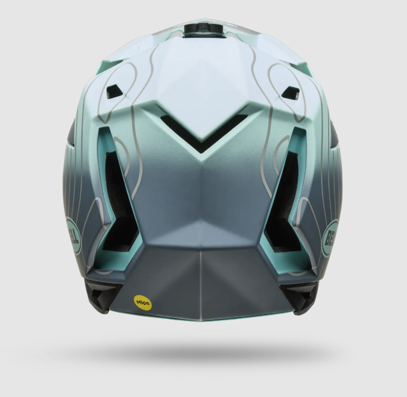 Bell Full-10 Mips Contour Full face MTB Helmet Blue / Grey-3