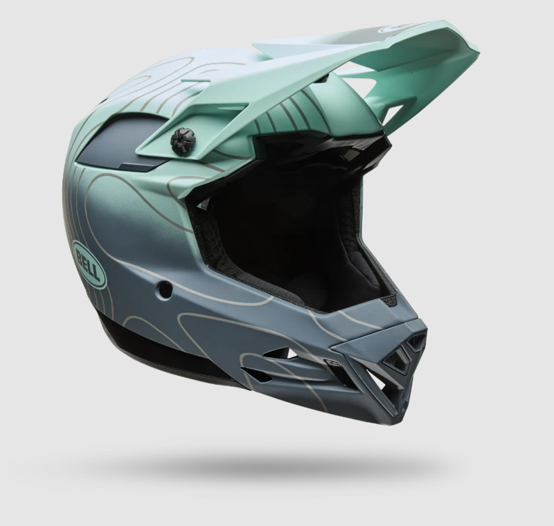 Bell Full-10 Mips Contour Full face MTB Helmet Blue / Grey-1