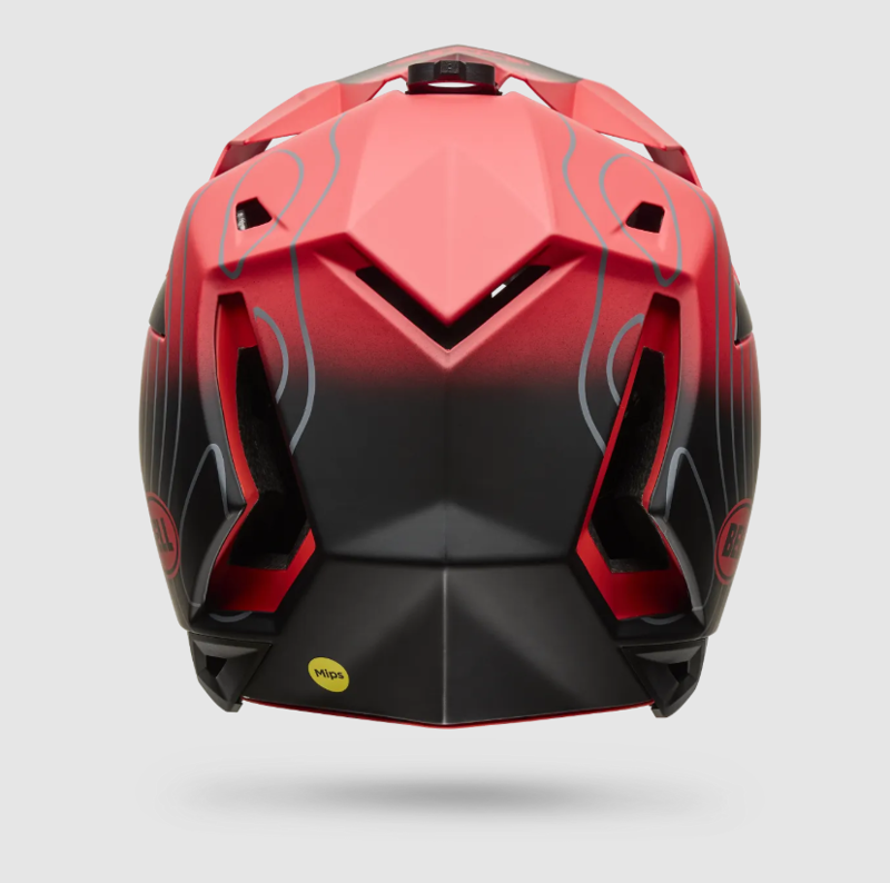Bell Full-10 Mips Contour Full face MTB Helmet Red / Black-3