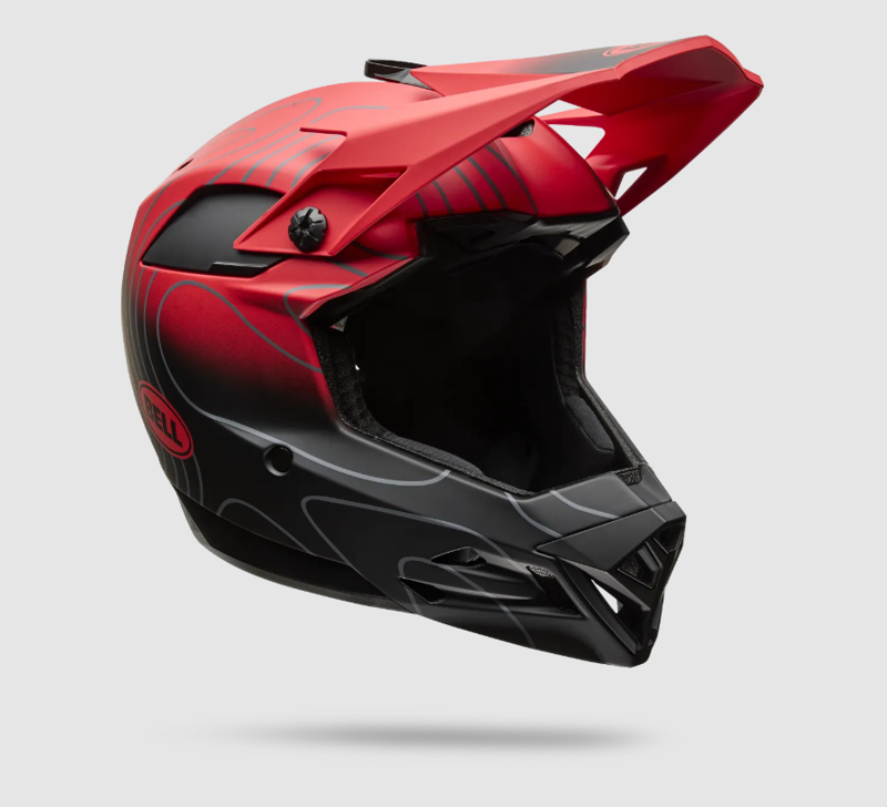 Bell Full-10 Mips Contour Full face MTB Helmet Red / Black-1