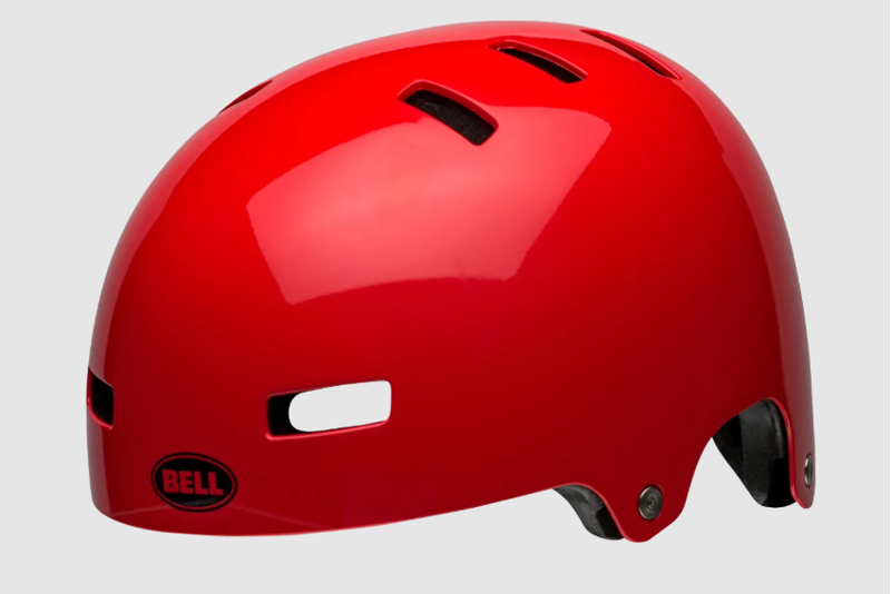 Bell Local Solid BMX Helmet Red-2