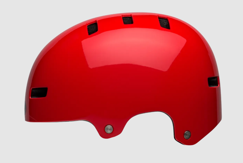 Bell Local Solid BMX Helmet Red-1