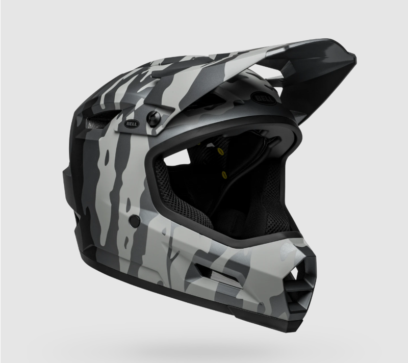 Bell Sanction 2 DLX MIPS MTB Full Face Helmet Ravine Grey/Black-1
