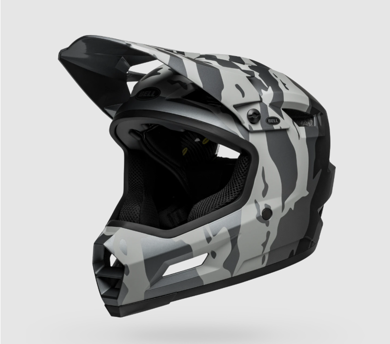 Bell Sanction 2 DLX MIPS MTB Full Face Helmet Ravine Grey/Black-2