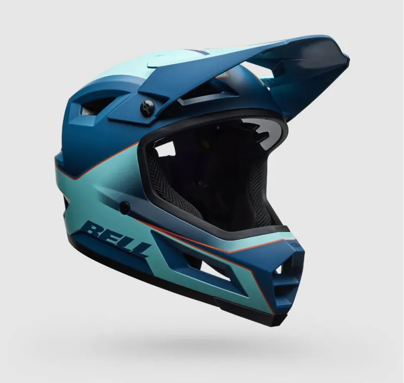 Bell Sanction 2 DLX Mips Full Face MTB Helmet Crux Matte Blue-1