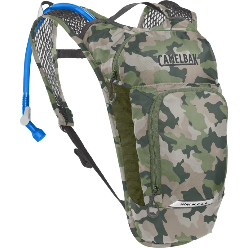 Camelbak Kids' Mini M.U.L.E. Hydration Pack With 1.5l Reservoir: CAMO 3l