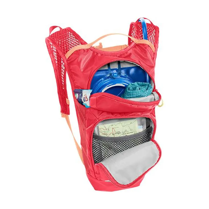 Camelbak Kids' Mini M.U.L.E. Hydration Pack With 1.5l Reservoir: PINK/WERS 3l-4