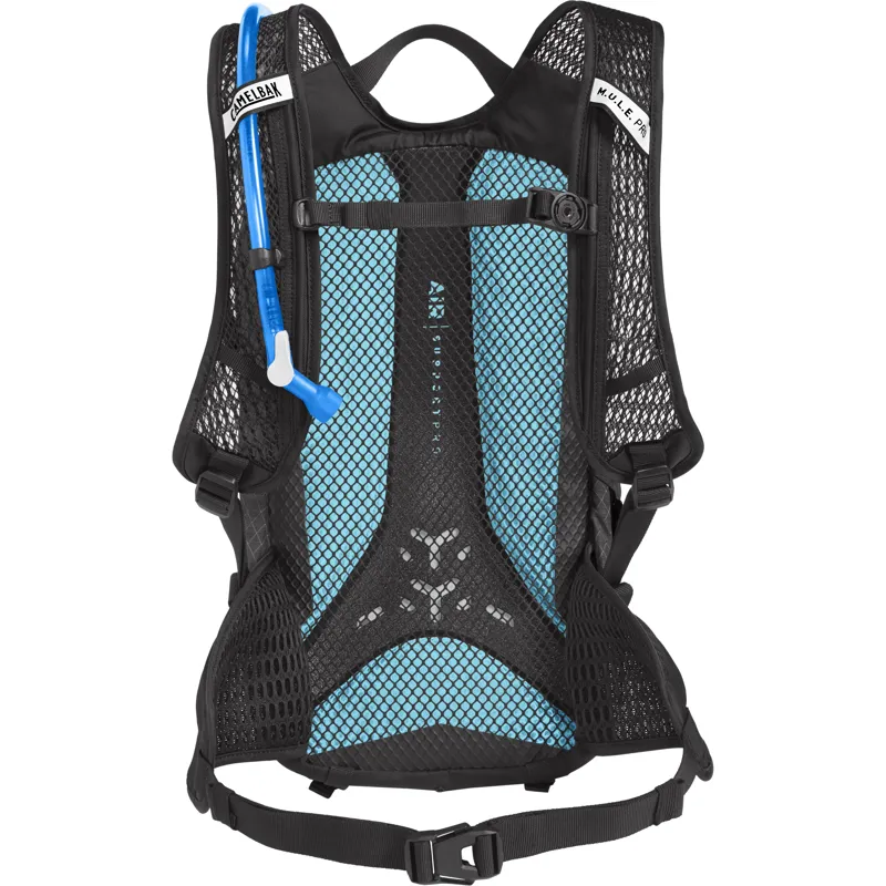 Camelbak Women's M.U.L.E. Pro Hydration Pack With 3l Reservoir Black White 14l-2