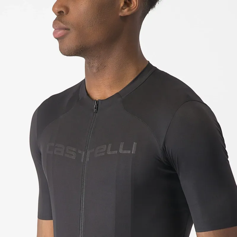 Castelli Prologo Lite Jersey Light Black-3