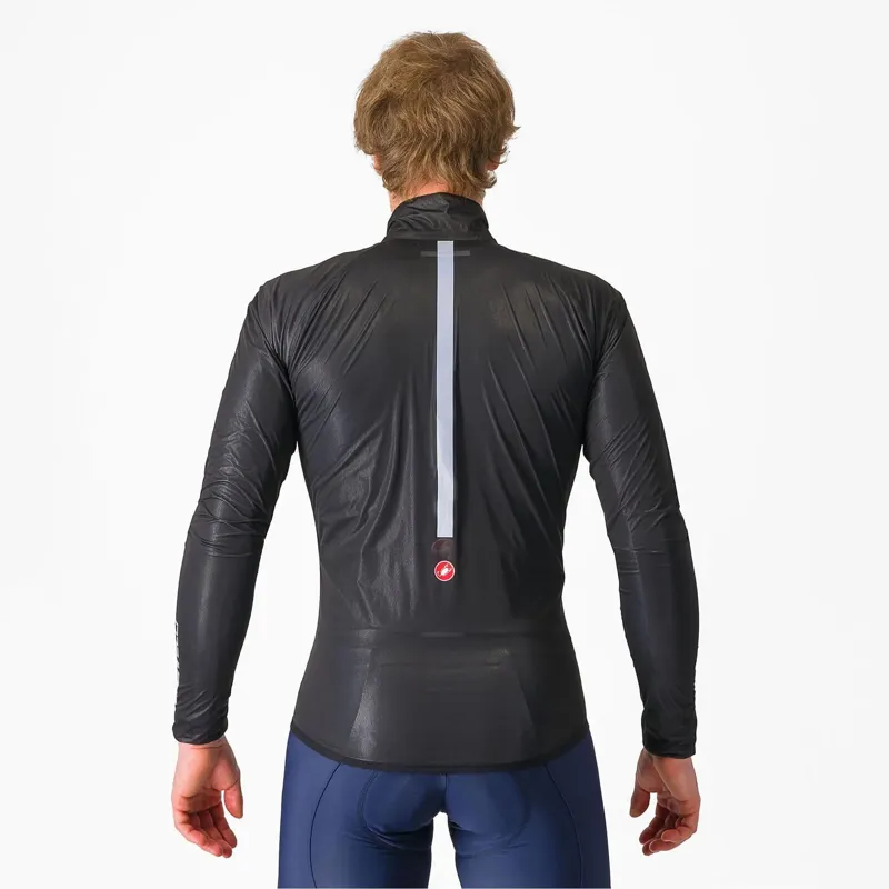 Castelli Squall Shell Jacket Light Black/Silver Grey-1
