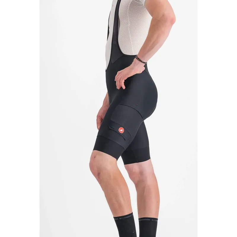 Castelli Unlimited Cargo Bib Shorts Black-3