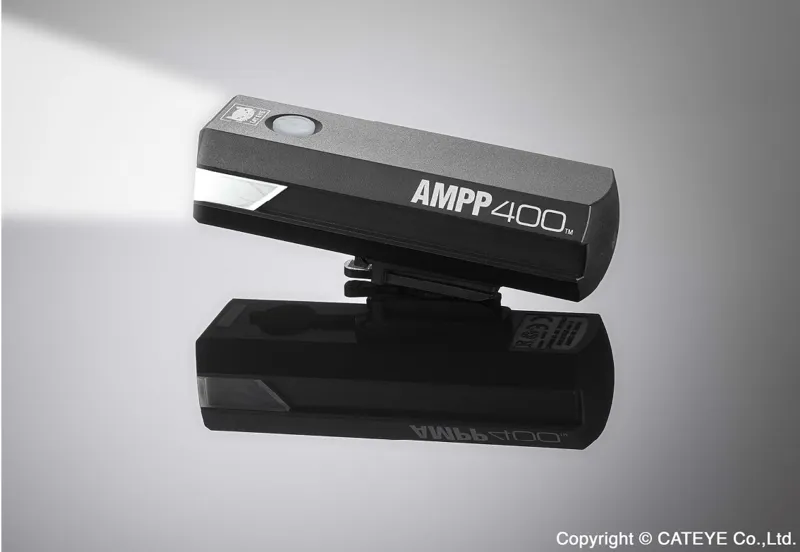 Cateye AMPP 400/Viz 150 Bike Light Set Black-1