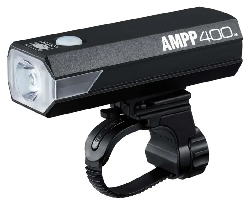 Cateye Ampp 400 Front Light Black