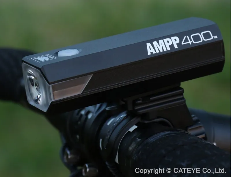 Cateye Ampp 400 Front Light Black-1