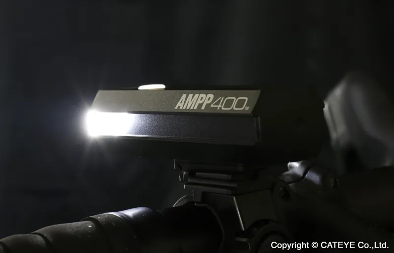 Cateye Ampp 400 Front Light Black-4