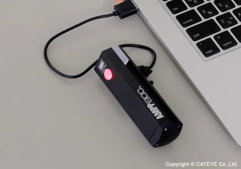 Cateye Ampp 800 Front Light Black-11