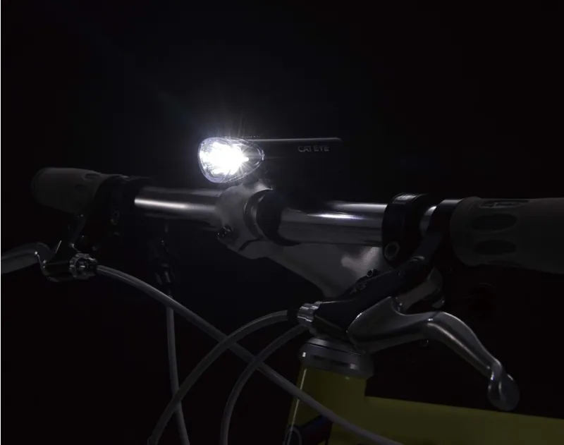 Cateye EL135 and Orb Front and Rear Light Set Black-4