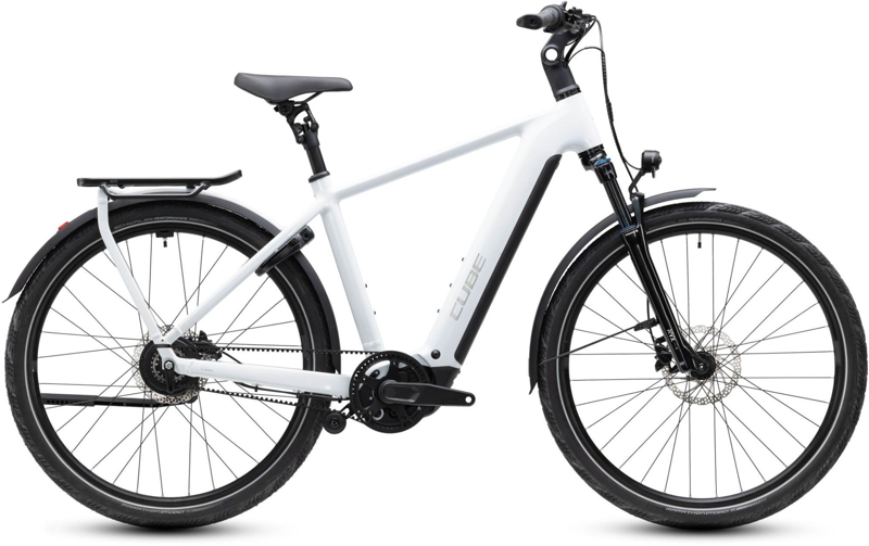 Cube Kathmandu Hybrid Deluxe Pro 800 2027 Metallic White/Chrome