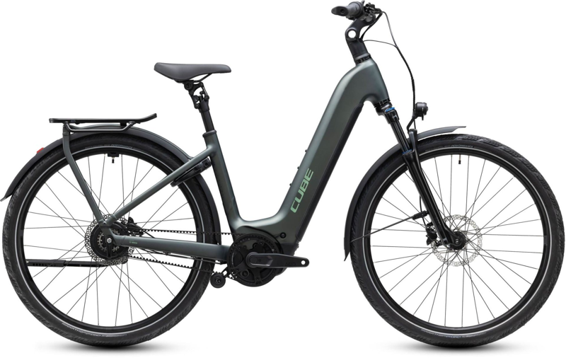 Cube Kathmandu Hybrid Deluxe Pro 800 Easy Entry 2027 Black Forest/Chrome