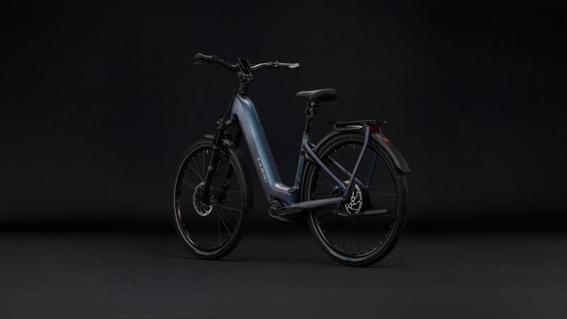 Cube Kathmandu Hybrid Deluxe SLX 800 Easy Entry 2027 Mineral Blue/Blue-9