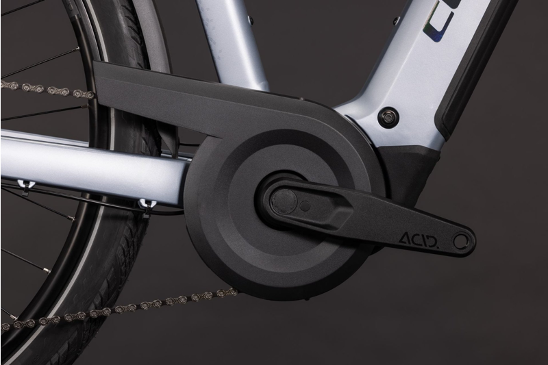 Cube Kathmandu Hybrid EXC 800 2027 Slate Grey/Chrome-5