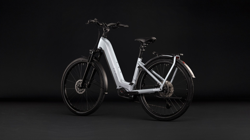 Cube Kathmandu Hybrid One 800 Easy Entry Electric Bike 2027 Silverstar/Reflex-10
