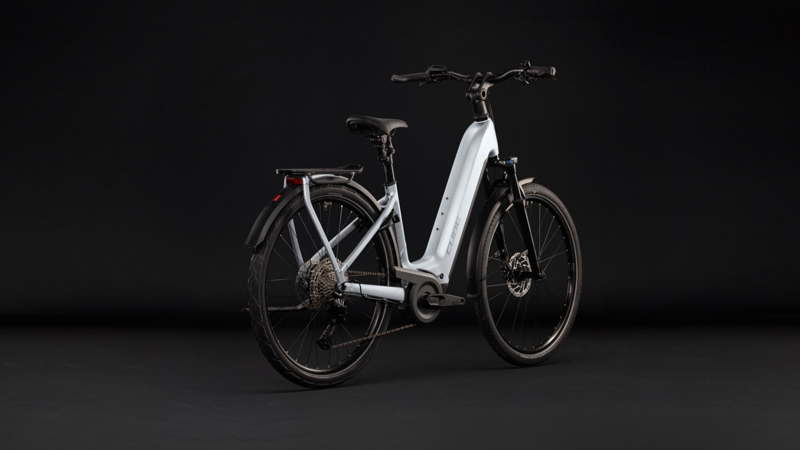 Cube Kathmandu Hybrid One 800 Easy Entry Electric Bike 2027 Silverstar/Reflex-8