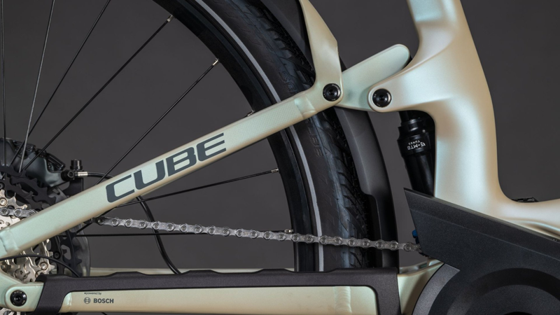Cube Kathmandu Hybrid ONE11 HPC SLT 800 2027 Glint Sand / Oat Grey-4