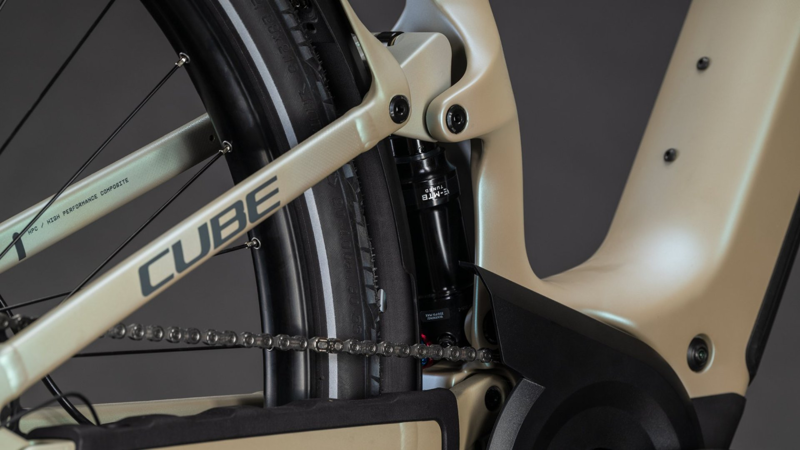 Cube Kathmandu Hybrid ONE11 HPC SLT 800 2027 Glint Sand / Oat Grey-5